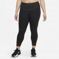 Лосины Nike W NK ONE LX DF ICNCLSH MR 7/8 DD4694-010 р.2XL черный