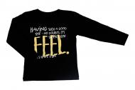 Реглан для девочки Luna Kids р.158 черный