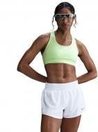 Бра Nike W NK SWSH MED SPT BRA DX6821-701 р.L зеленый