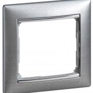 Рамка одноместная Legrand Valena Classic универсальная алюминий матированный 770331
