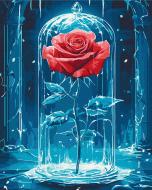 Картина по номерам Ледяная роза 40x50 см Brushme