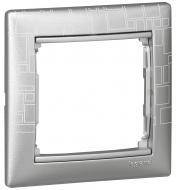 Рамка одноместная Legrand Valena Classic универсальная алюминий модерн 770341