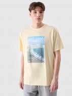 Футболка 4F 4FRSS24TTSHM2132-73S р.XL желтый