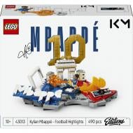 Конструктор LEGO Editions Football Килиан Мбаппе – лучшие моменты футбольных матчей 43013