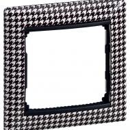 Рамка одноместная Legrand Valena Classic универсальная гусиные лапки 770420