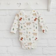 Боди детское унисекс Blanka Олененок р.74 бежевый 110362