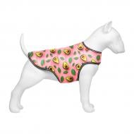 Куртка Waudog рисунок "Авокадо на розовом" XS А 26 см B 33-41 см С 18-26 см