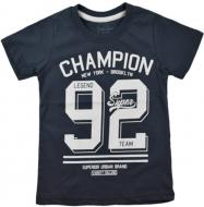 Футболка для хлопчика Macma р.116 темно-сірий меланж 9000