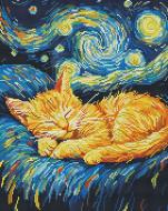 Алмазная мозаика Сон в звездную ночь 40x50 см Brushme Алмазная мозаика Сон в звездную ночь 40x50 см Brushme