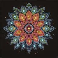 Алмазная мозаика Цветок 25х25 см Brushme