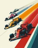 Картина по номерам Погоня за победой 40x50 см Brushme Картина по номерам Погоня за победой 40x50 см Brushme