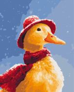 Картина по номерам Зимняя уточка 40x50 см Brushme Картина по номерам Зимняя уточка 40x50 см Brushme