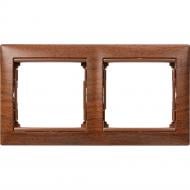 Рамка двухместная Legrand Valena Classic универсальная тонированное дерево 770312 Рамка двухместная Legrand Valena Classic универсальная тонированное дерево 770312