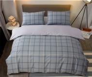 Комплект постельного белья Lucas 1,5 серый с рисунком La Nuit