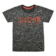 Футболка для хлопчика Macma Bitcoin р.140 сірий меланж 9002