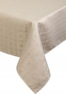 Скатертина Jacquard Shine 140x180 см сірий La Nuit