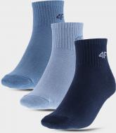 Шкарпетки 4F SOCKS CAS M213 (3PACK) 4FJRSS23USOCM213-90S р.32-35 різнокольоровий