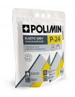 Клей для плитки Polimin P-24 Elastic эластичный C2TE (серый) 5 кг