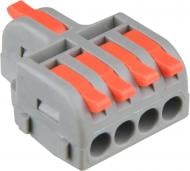 Клема для швидкого монтажу АСКОУКРЕМ сірий A0130010229