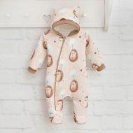 Человечек для девочки Blanka Ежик р.80 бежевый 110371