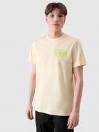 Футболка 4F 4FRSS24TTSHM2106-73S р.XL жовтий