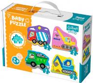 Пазл Trefl Машини на будмайданчику 4 в 1 TFL-36072