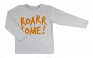 Реглан для мальчика Luna Kids р.98 серый меланж