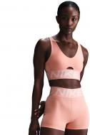 Бра Nike W NP INDY PLUNGE BRA BOLD HF7324-844 р.XL розовый