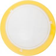 Світильник настінно-стельовий Laguna Lighting Circle 1x60 Вт E27 жовтий 84591-01
