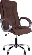 Кресло Nowy Styl ELLY ANYFIX CHR68 SORO-28 коричневый
