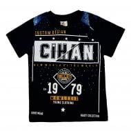 Футболка для дівчинки AKKU Cihan р.122 чорний 9025