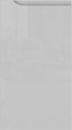 Фасад для кухні Грейд сірий глянець 355x596 лівий/ сайд