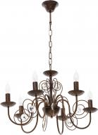 Люстра підвісна Victoria Lighting 6xE14 кавовий Luce/SP6 dark coffee