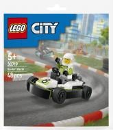 Конструктор LEGO City Гонщик на картинге 30719