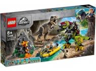 Конструктор LEGO Jurassic World Бой тираннозавра против робота-динозавра 75938