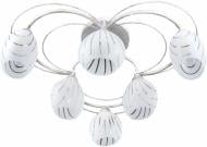 Люстра потолочная Victoria Lighting 6xE14 белый Camomilla/PL6