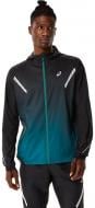 Ветровка мужская демисезонная Asics LITE-SHOW JACKET 2011C111-001 р.M зеленая