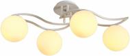 Люстра стельова Victoria Lighting 4xE27 білий Nemo/PL4