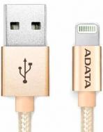 Дата-кабель ADATA Lightning – USB 1 м золотий (AMFIAL-100CMK-CGD)