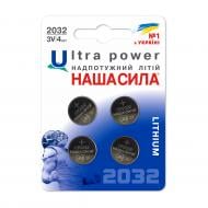 Батарейки НАША СИЛА Ultra Power CR2032 4 шт. (3093)