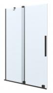 Шторка для ванны ScandiSPA 1070x1400 мм стекло 6 мм черный профиль L/R (P3B107C)