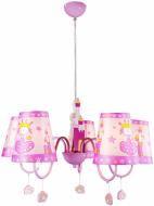 Люстра подвесная Victoria Lighting 5xE14 розовый Princess/SP5