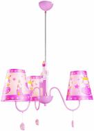 Люстра подвесная Victoria Lighting 3xE14 розовый Princess/SP3