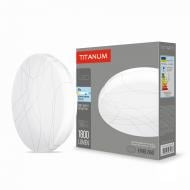 Светильник настенно-потолочный TITANUM 24 Вт LED-модуль белый матовый 26684