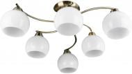 Люстра потолочная Victoria Lighting 6xE27 белый Anni/PL6