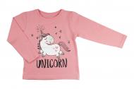Реглан для девочки Luna Kids р.116 темный персик