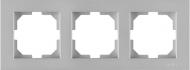 Рамка трехместная Arvia Electric Karen горизонтальная серебряный 20 03 2000 023