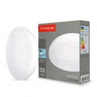 Світильник настінно-стельовий TITANUM Криві лінії 18 Вт LED-модуль білий матовий 26685