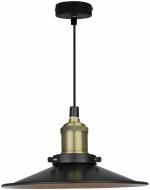 Підвіс Victoria Lighting 1x60 Вт E27 чорний Nick/SP1