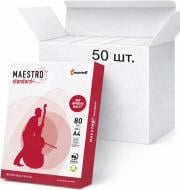 Бумага офисная Maestro A4 80 г/м белый 500 листов 50 упаковок